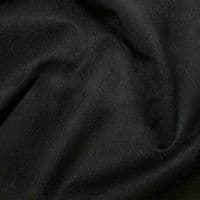 Luxury SUEDE BACKED Neoprene Scuba Wet suit Fabric Material - BLACK